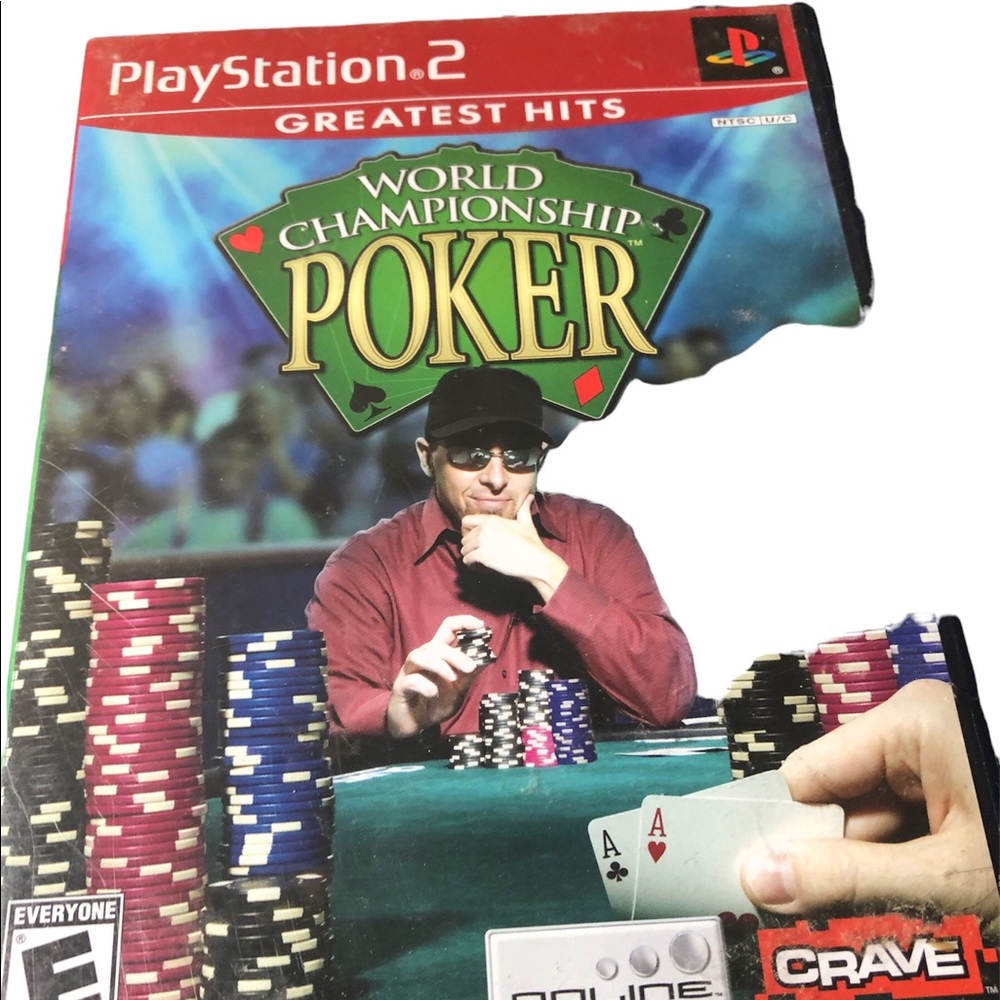 World Championship Poker (Sony PlayStation 2, 2004) Tested, Complete